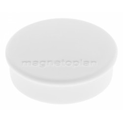 Magneti MAGNETOPLAN Discofix HOBBY 25 mm, alb 10 buc/set	