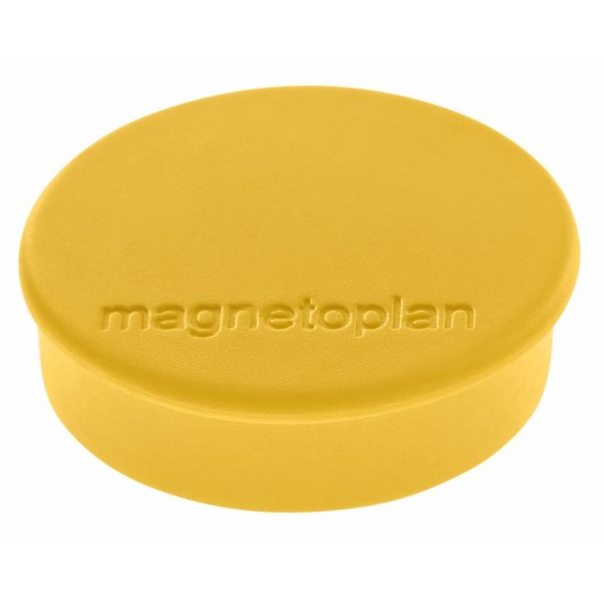 Magneti MAGNETOPLAN Discofix HOBBY 25 mm, galben 10 buc/set	