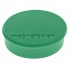 Magneti MAGNETOPLAN Discofix HOBBY 25 mm, verde 10 buc/set	