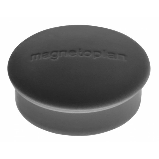 Magneti MAGNETOPLAN Discofix MINI 20 mm, negru 10 buc/set	