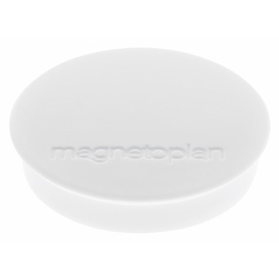 Magneti MAGNETOPLAN Discofix STANDARD 30 mm, alb 10 buc/set	