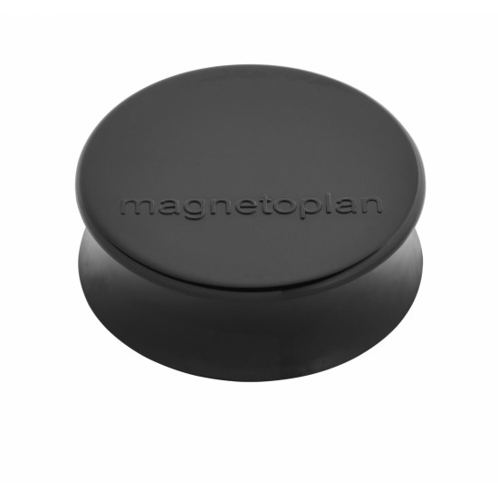 Magneti MAGNETOPLAN ERGO Large 34 x 17,5 mm, negru 10 buc/set	