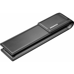 ETUI INSTRUMENTE DE SCRIS CROSS LEATHER TOWNSEND DUO / BLACK