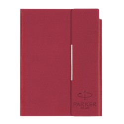 Notes B6 tip mapa inscriptionata Parker burgundy	