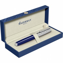 STILOU WATERMAN 18K NIB / SE DELUXE DARK BLUE WAVE PDT