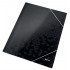 MAPA CARTON CU ELASTIC NEGRU WOW LEITZ