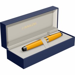 STILOU SAILOR PROFESSIONAL GEAR REGULAR SIZE 21K NIB COLOR / YELLOW RHT