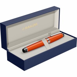 STILOU SAILOR PROFESSIONAL GEAR REGULAR SIZE 21K NIB COLOR / ORANGE RHT