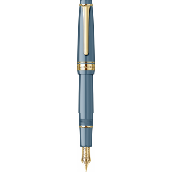 STILOU SAILOR PROFESSIONAL GEAR SLIM MINI SIZE 14K NIB / AYUR BLUE GT