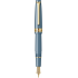 STILOU SAILOR PROFESSIONAL GEAR SLIM MINI SIZE 14K NIB / AYUR BLUE GT