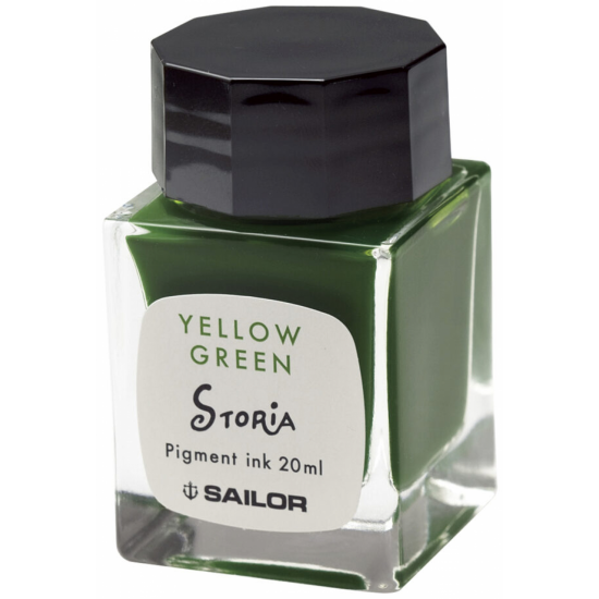 CALIMARA CERNEALA SAILOR STORIA 20 ML CLOWN LIME PIGMENT / GREEN