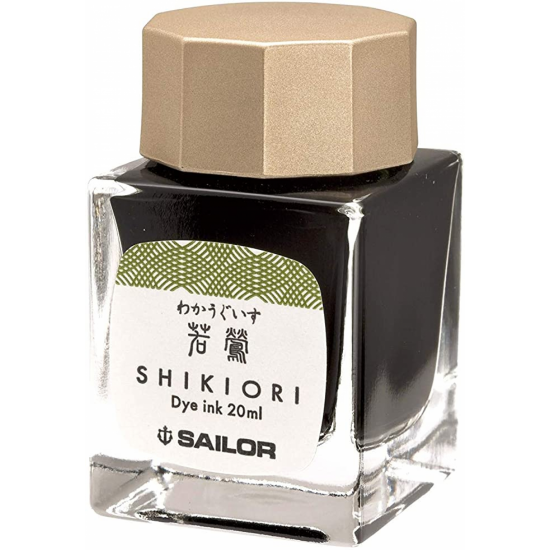 CALIMARA CERNEALA SAILOR SHIKIORI 20 ML SPRING WAKAUGUISU / GREEN