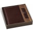 SET AGENDA PIELE BUSINESS 885 B5 + POUCH PEN / BROWN