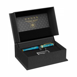 STILOU CROSS SAUVAGE ZODIAC 18K NIB / SE 2016 YEAR OF THE MONKEY TIBETAN TEAL GT