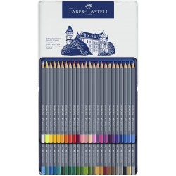 CREIOANE COLORATE AQUARELLE 48 CULORI GOLDFABER CUT. METAL FABER