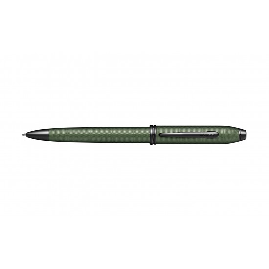 PIX CROSS TOWNSEND / MATTE GREEN PVD MICRO-KNURL BT