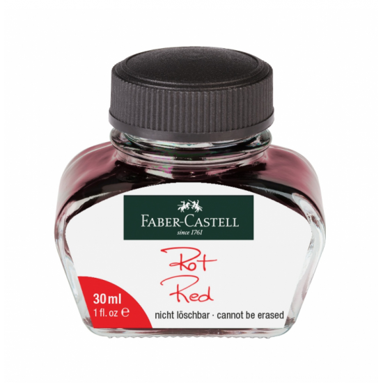 Calimara Cerneala Red 30 ml Faber-Castell