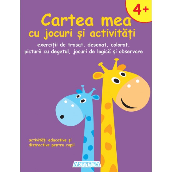 Cartea mea cu jocuri si activitati – carti educative pentru 4-5 ani