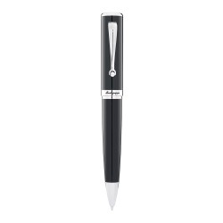 Pix Montegrappa Firm rasina neagra cu minuterii din paladium
