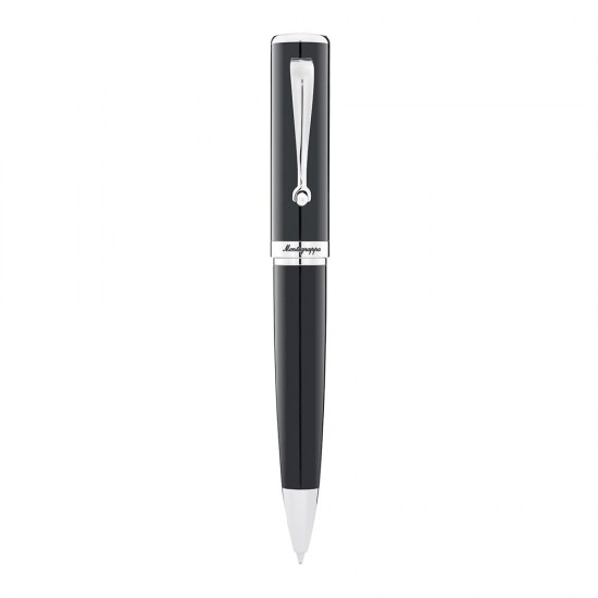 Pix Montegrappa Firm rasina neagra cu minuterii din paladium Pix Montegrappa Firm rasina neagra cu minuterii din paladium
