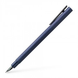 Stilou Neo Slim Aluminium Albastru Faber-Castell