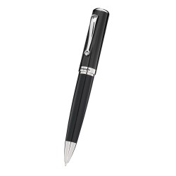 Pix Montegrappa Firm rasina neagra cu minuterii din paladium