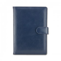 Agendă din piele Kenya Blu, 15 x 21 cm