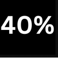 40 %