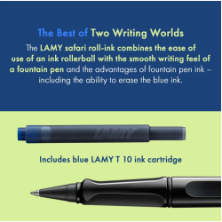 LAMY safari Roller cu cartuș de cerneală black