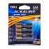 BATERII R3(AAA) ALCALINE 4 BUC/SET DELI