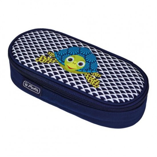 PENAR TIP ETUI OVAL, MOTIV CUTE ANIMALS TURTLE