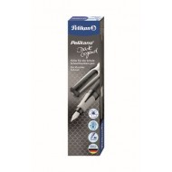 STILOU PELIKANO DARK LEGEND, PENITA M, GRIP ERGONOMIC, PENTRU DREPTACI, 1 PATRON MARE ALBASTRU INCLUS, CUTIE CARTON STILOU PELIKANO DARK LEGEND, PENITA M, GRIP ERGONOMIC, PENTRU DREPTACI, 1 PATRON MARE ALBASTRU INCLUS, CUTIE CARTON