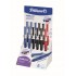 STILOU PELIKANO, PENITA M, GRIP ERGONOMIC, PENTRU DREPTACI, 1 PATRON MARE ALBASTRU INCLUS, CULORI ASORTATE ROSU/NEGRU/ALBASTRU, DISPLAY 12 BUC
