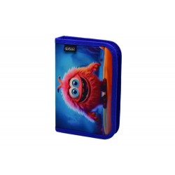 PENAR NEECHIPAT CU O CLAPA, DIMENSIUNE 13,5 X 19,5 X 3 CM, MOTIV PINK MONSTER