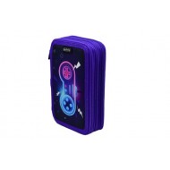 PENAR NEECHIPAT CU 3 FERMOARE, DIMENSIUNE 20 X 6 X 13 CM, MOTIV  GAME
