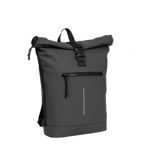 RUCSAC NEW REBELS MART-NEW YORK, DIMENSIUNI 30/12/43 CM, CULOARE NEGRU