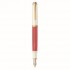 STILOU SOUVERAN M600 EDITIE SPECIALA RED-WHITE, PENITA F AUR 14K, ACCESORII PLACATE CU PALADIU, CORP ROSU-ALB, CUTIE CADOU