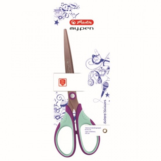 FOARFECA MY.PEN VARF ASCUTIT 18CM LILA/MENTA BLISTER