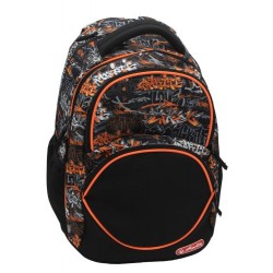 RUCSAC, ZIPPER CUBE, DIMENSIUNE 43X29X22 CM, MOTIV GRAFFITI
