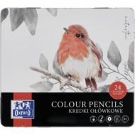 CREIOANE COLORATE OXFORD, SET 24 CULORI, IN CUTIE METAL, COLECTIA ARTISTIC CREIOANE COLORATE OXFORD, SET 24 CULORI, IN CUTIE METAL, COLECTIA ARTISTIC