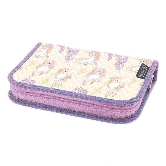PENAR NEECHIPAT CU 1 CLAPA, FERMOAR ASCUNS, INTERIOR TEXTIL, DIMENSIUNE 13.5 X 19.5 X 3 CM, MOTIV UNICORN PENAR NEECHIPAT CU 1 CLAPA, FERMOAR ASCUNS, INTERIOR TEXTIL, DIMENSIUNE 13.5 X 19.5 X 3 CM, MOTIV UNICORN