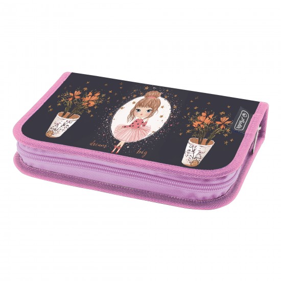 PENAR NEECHIPAT CU 1 CLAPA, FERMOAR ASCUNS, INTERIOR TEXTIL, DIMENSIUNE 13.5 X 19.5 X 3 CM, MOTIV MOON PRINCESS PENAR NEECHIPAT CU 1 CLAPA, FERMOAR ASCUNS, INTERIOR TEXTIL, DIMENSIUNE 13.5 X 19.5 X 3 CM, MOTIV MOON PRINCESS