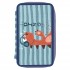PENAR NEECHIPAT,2 FERMOARE, FERMOAR MARE, INTERIOR TEXTIL, DIMENSIUNE 20 X 13 X 4.5 CM, MOTIV DINO FUN