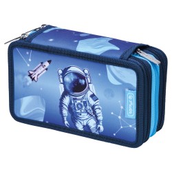 PENAR ECHIPAT 31 PIESE, 3 COMPARTIMENTE, MOTIV COSMIC EXPLORER