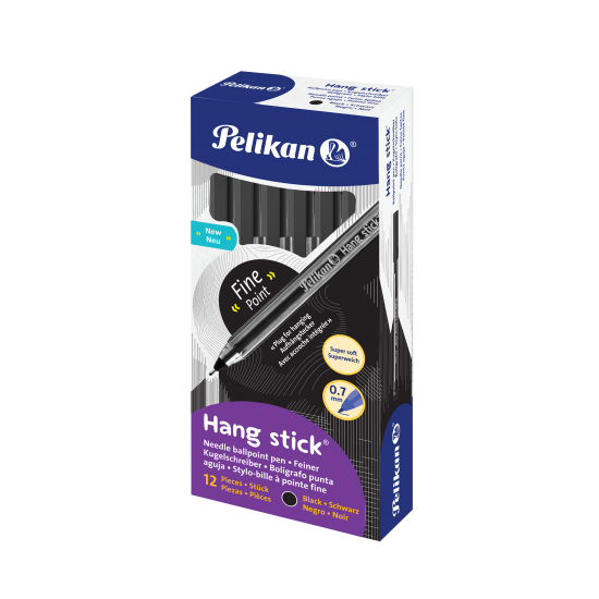 PIX UNICA FOLOSINTA STICK HANG CAPAC+MINA NEAGRA SET12 CUTIE CARTON