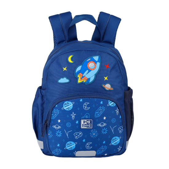 RUCSAC OXFORD 31X23X12CM SPACE ALBASTRU