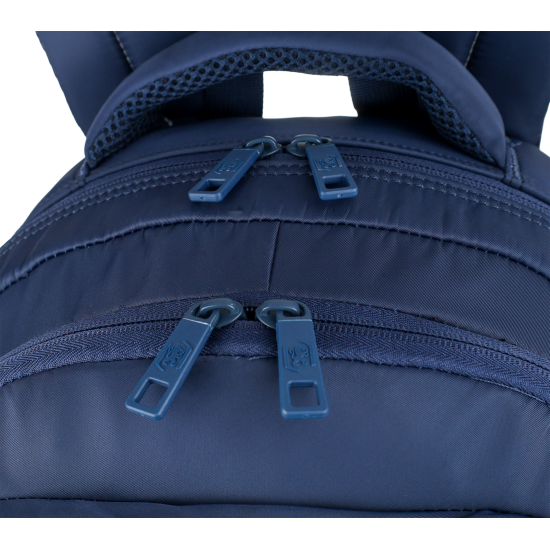 RUCSAC OXFORD BICOLOR 2 COMPARTIMENTE 44X32X18CM ALBASTRU INCHIS