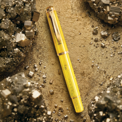 STILOU CLASSIC M200 M EDITIE SPECIALA PYRITE+CALIMARA PYRITE 50ML CUTIE CADOU