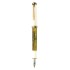 STILOU SOUVERAN M400 EF,PENITA AUR 14K,ACCESORII PLACATE CU AUR,CORP ALB-VERDE
