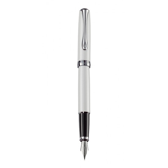 STILOU EXCELLENCE A2 WHITE PEARL, PENITA M DIN OTEL INOXIDABIL, CORP METALIC LACUIT, ALB/NEGRU, ACCESORII CROMATE STILOU EXCELLENCE A2 WHITE PEARL, PENITA M DIN OTEL INOXIDABIL, CORP METALIC LACUIT, ALB/NEGRU, ACCESORII CROMATE